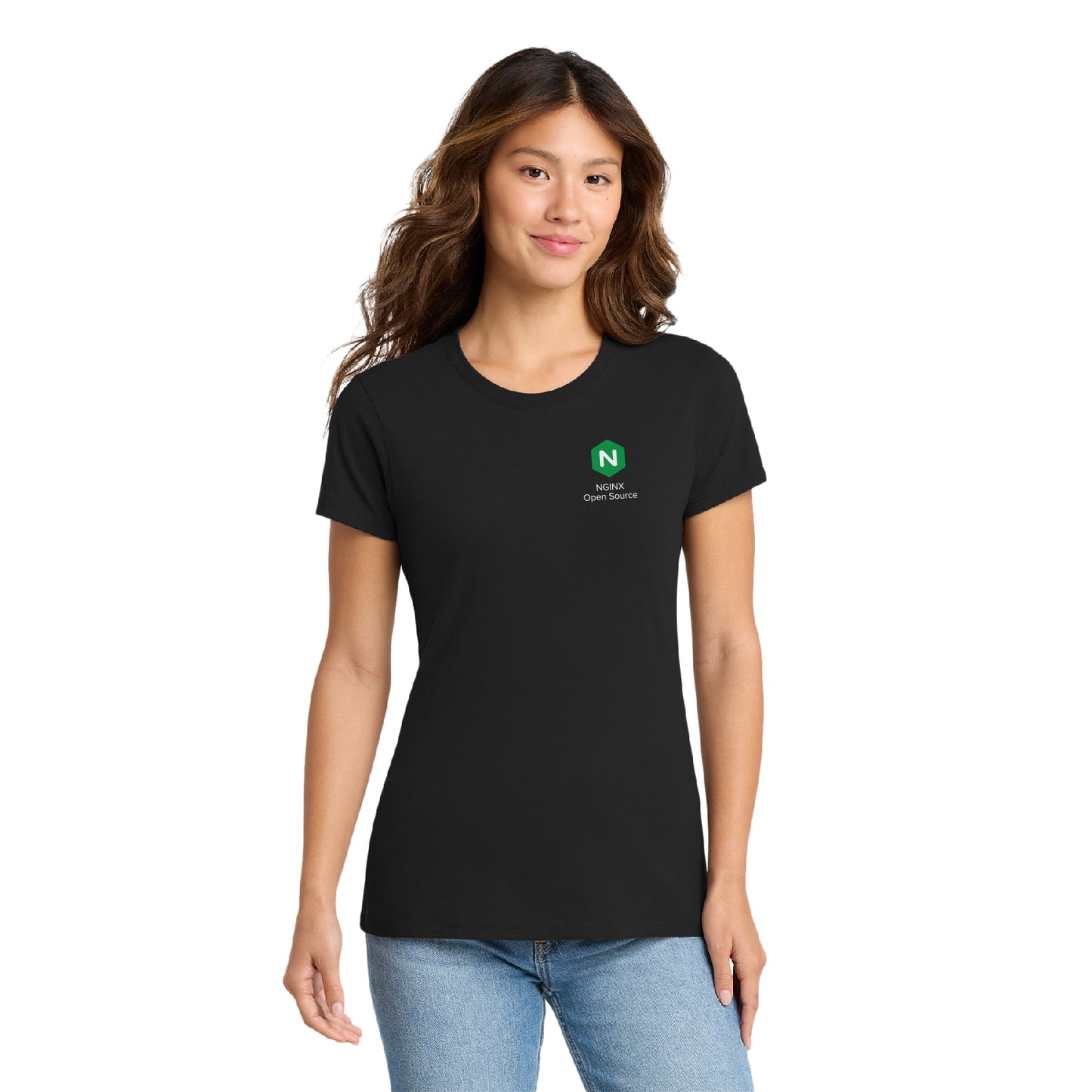 NGINX OPEN SOURCE CONTOURED PORT & CO FAN FAVORITE TEE