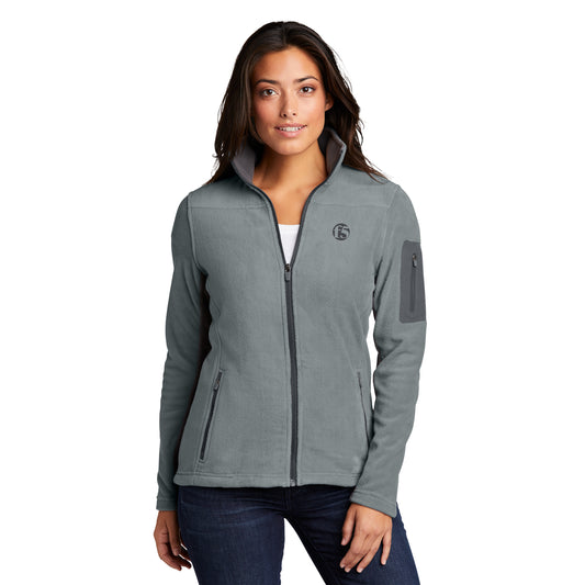 CONTOURED PORT AUTHORITY SUMMIT FLEECE FULL ZIP JACKET