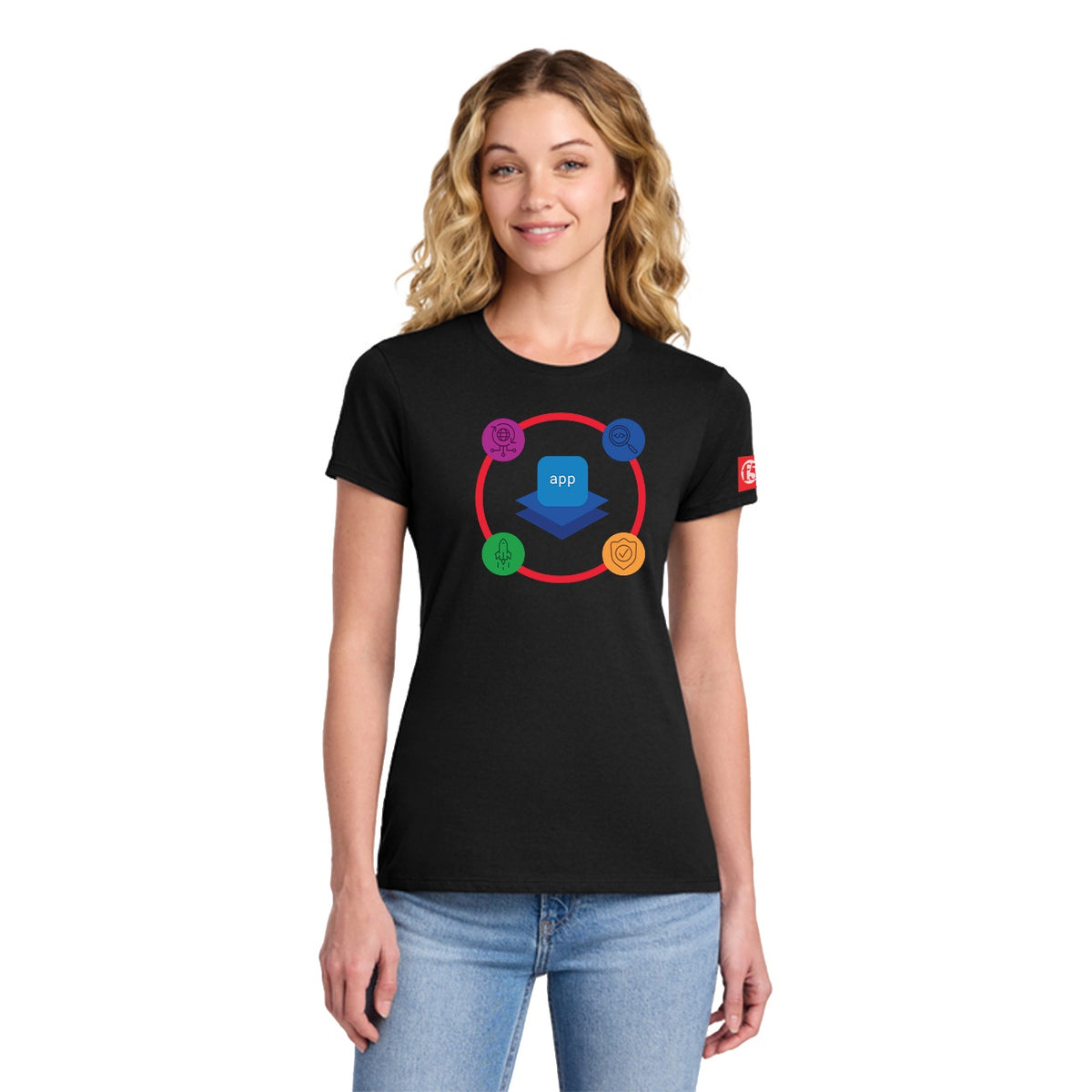 F5 26 LDS BLACK HAT SHIRT