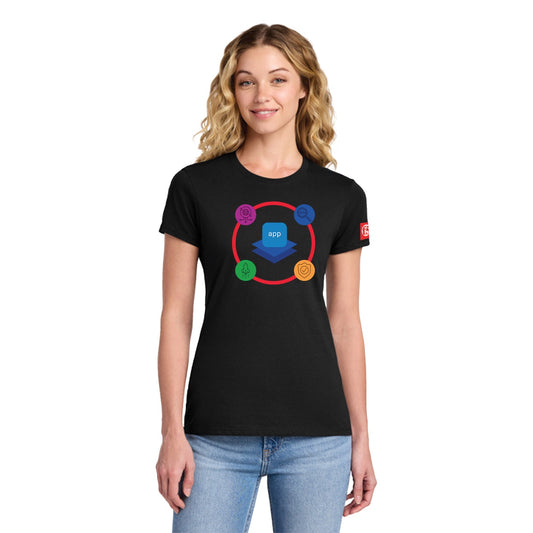 F5 26 LDS BLACK HAT SHIRT