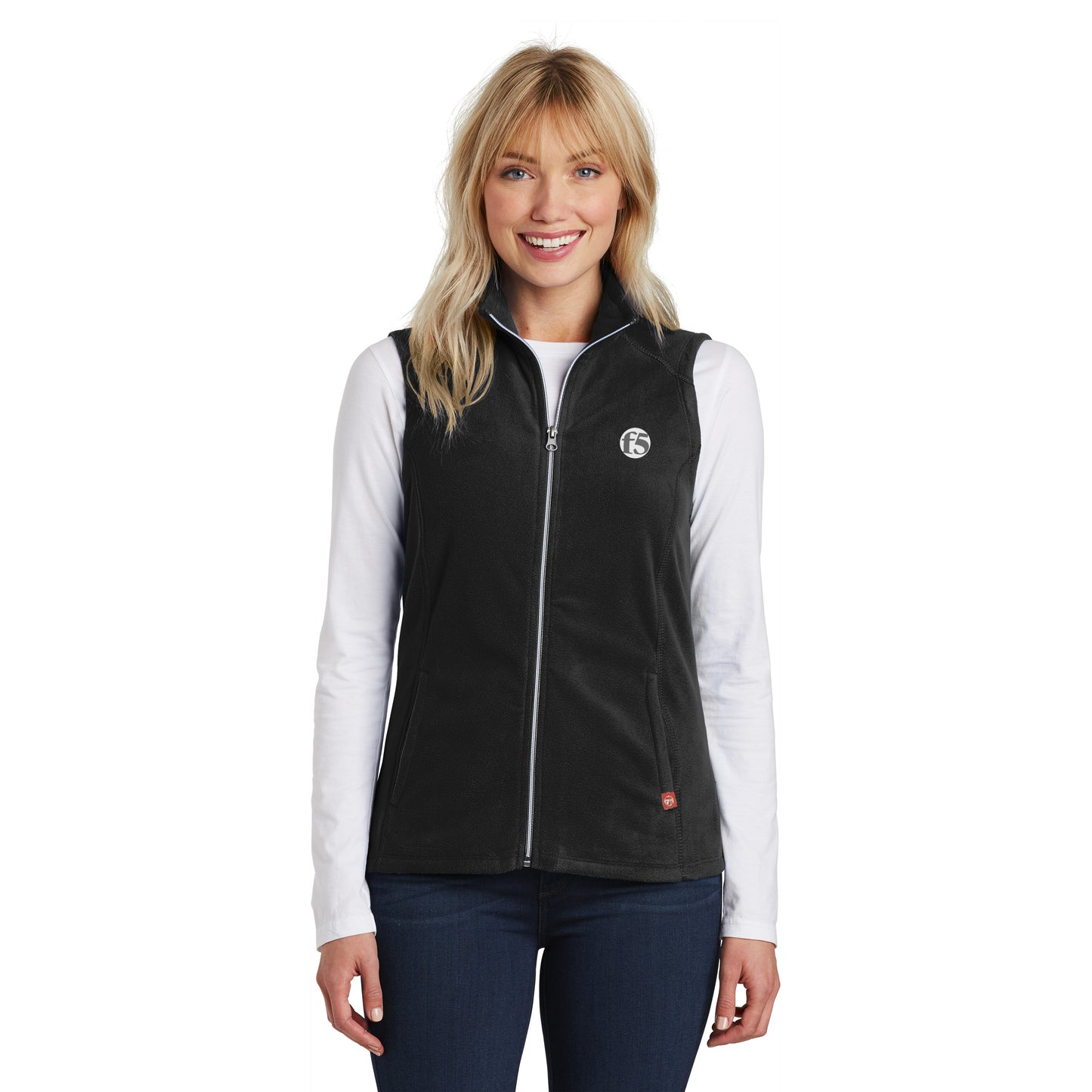CONTOURED PORT AUTHORITY MICROFLEECE VEST - While Supplies Last